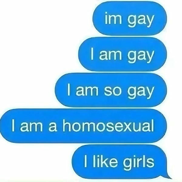 meme gay chữ