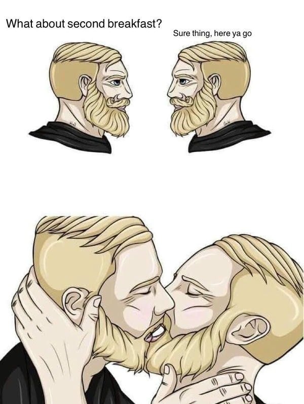 meme ôm hôn thắm thiết