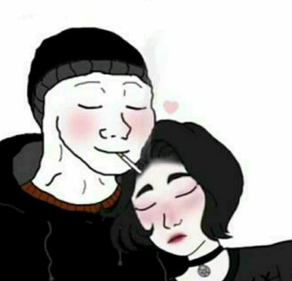 meme ôm tình cảm