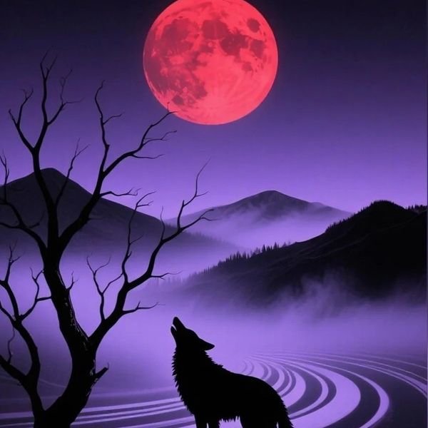 meme sói cô độc đẹp