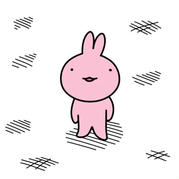 meme thỏ hồng hót