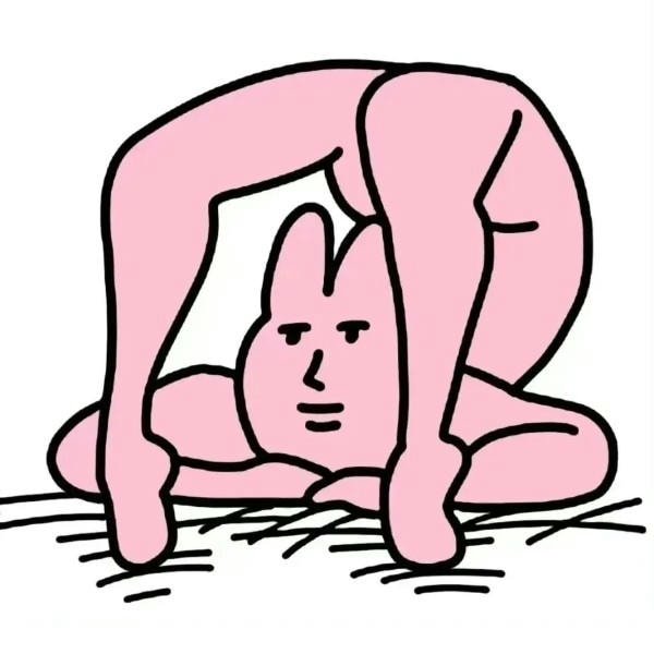 meme thỏ hồng tập ypga