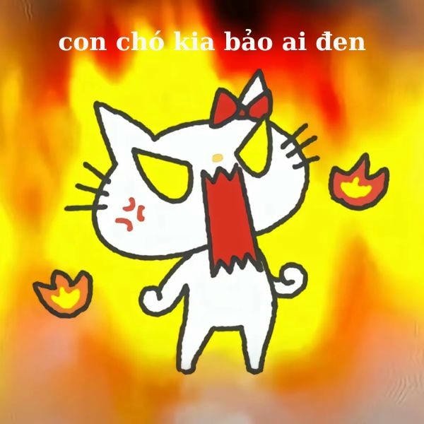 meme tức giận nổi điện