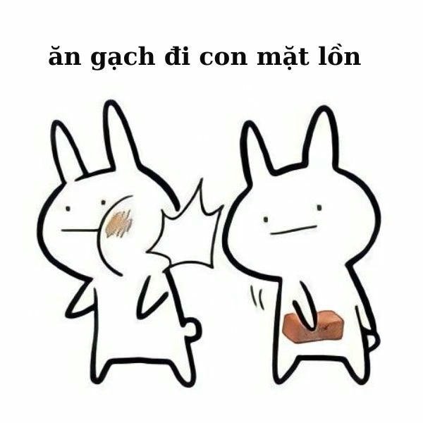 meme tức giận tát bạn