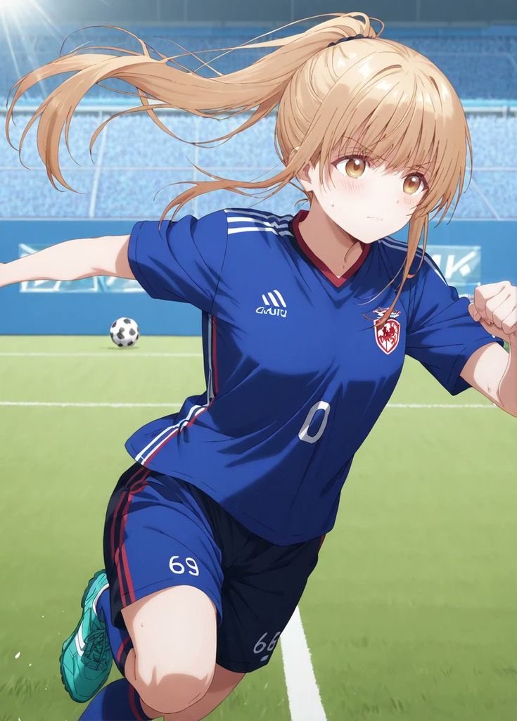 Ảnh anime bóng đá lửa