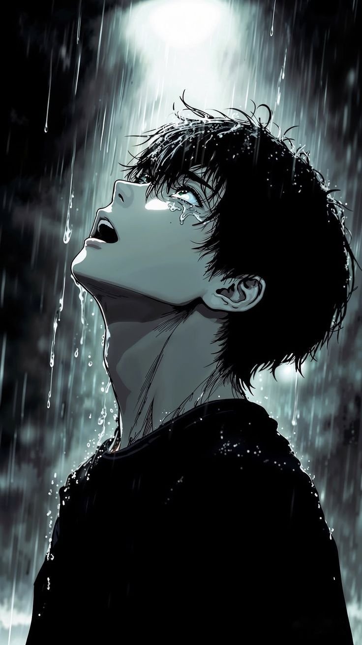 Ảnh anime buồn ánh mắt