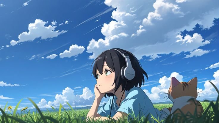 Ảnh anime chill buổi chiều