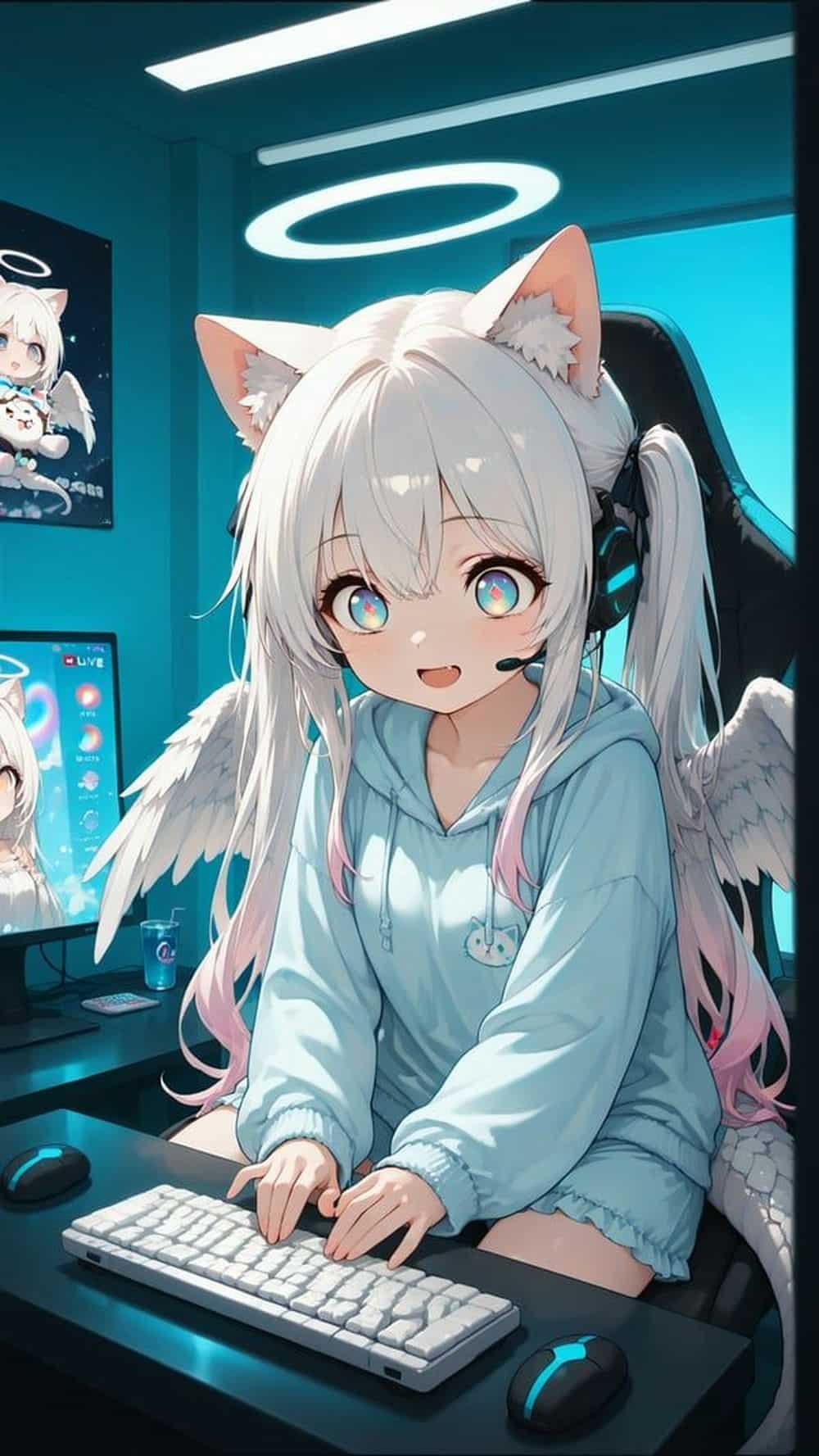 Ảnh anime chill trời mưa