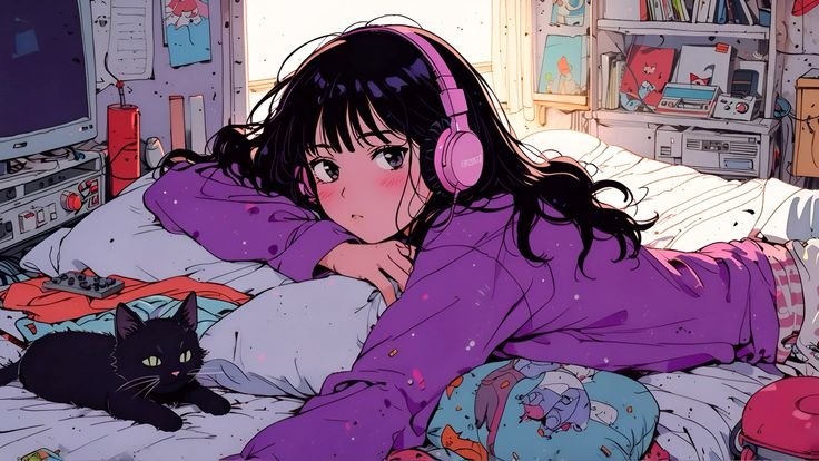 Ảnh anime chill yên bình