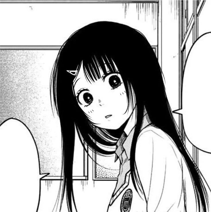 Ảnh anime đen trắng huyền bí