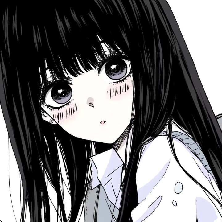 Ảnh anime đen trắng lạnh lùng