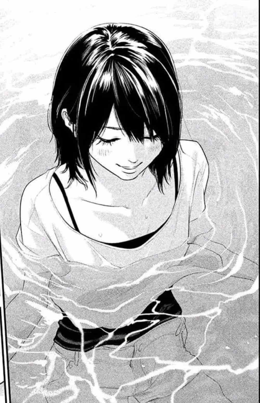 Ảnh anime đen trắng tối giản