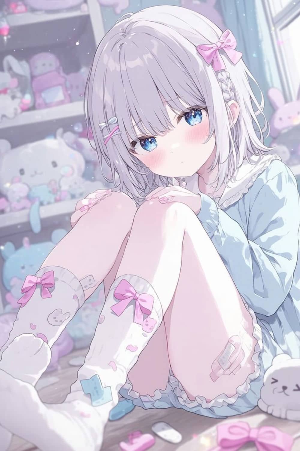 Ảnh anime gái xinh dễ