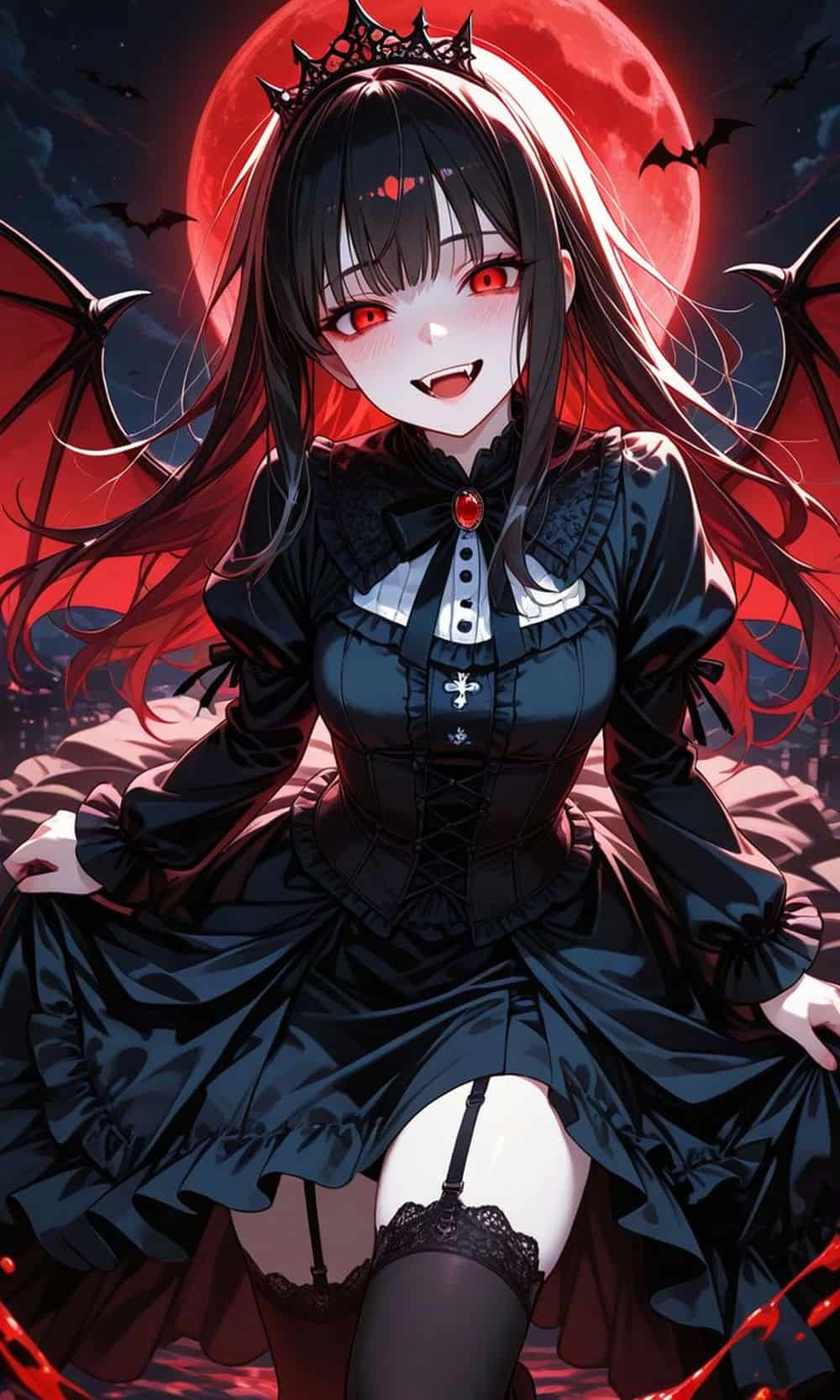 Ảnh anime ma cà rồng bí