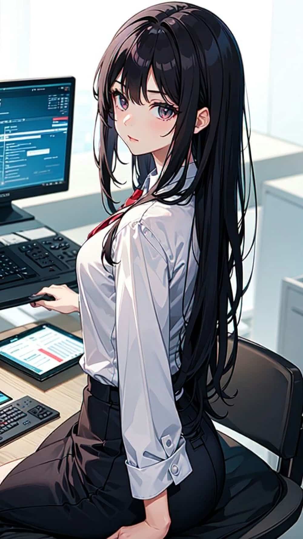 Ảnh anime nữ học sinh đẹp