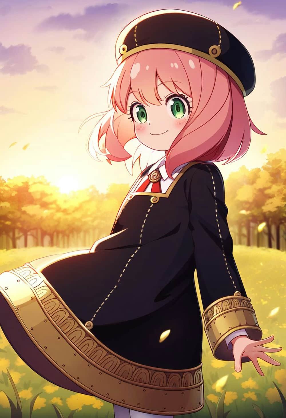 Ảnh anya ánh mắt tròn