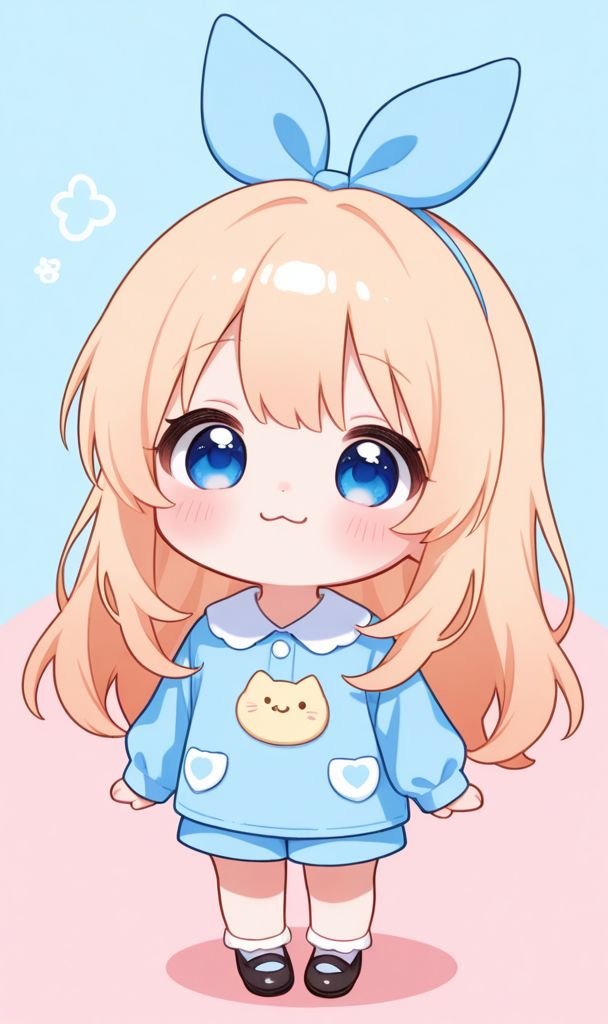 Ảnh chibi anime cực kỳ đáng yêu