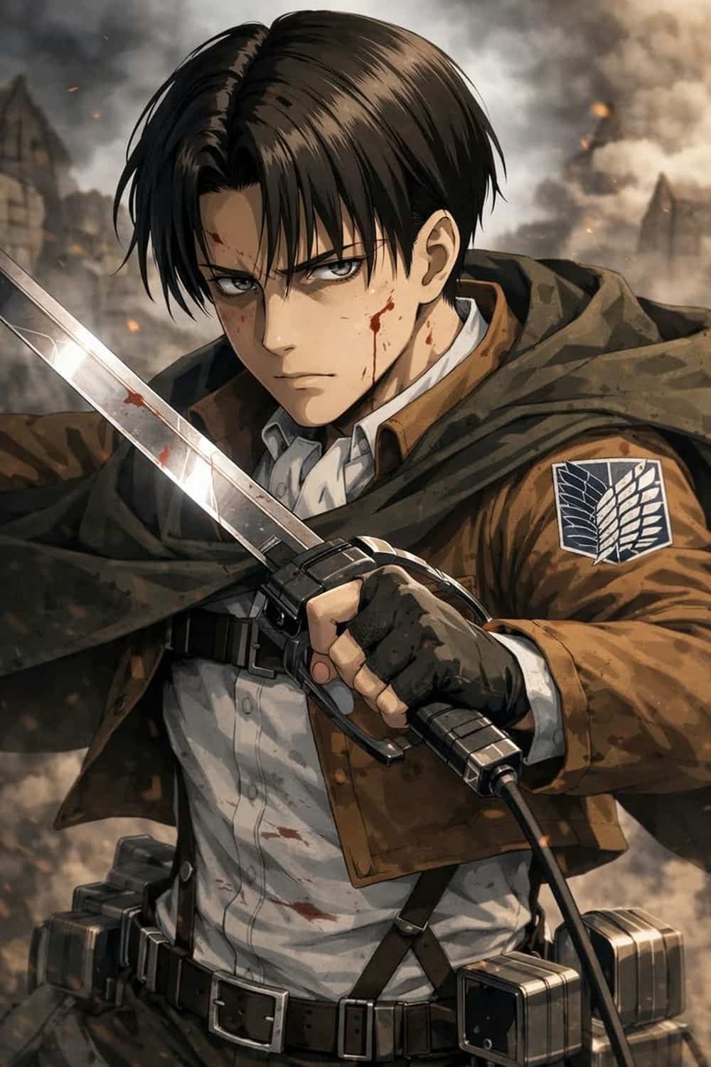 Ảnh eren yeager titan thức