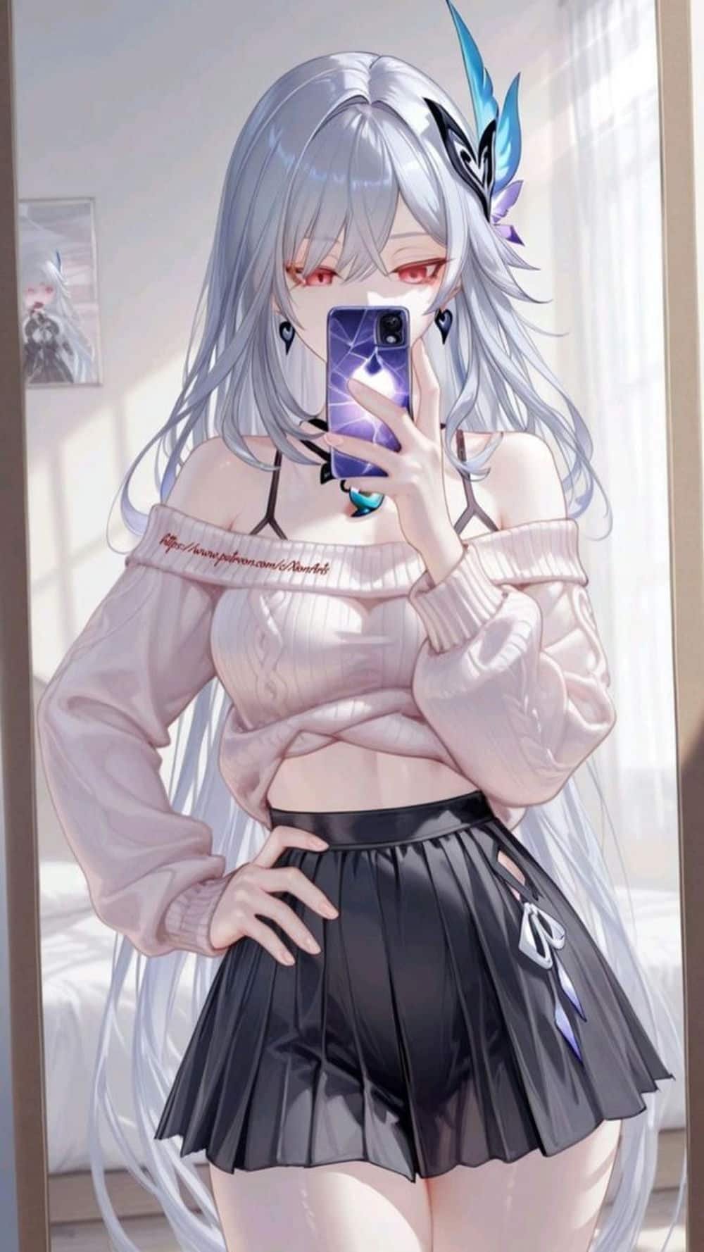 Ảnh furina phiên bản anime