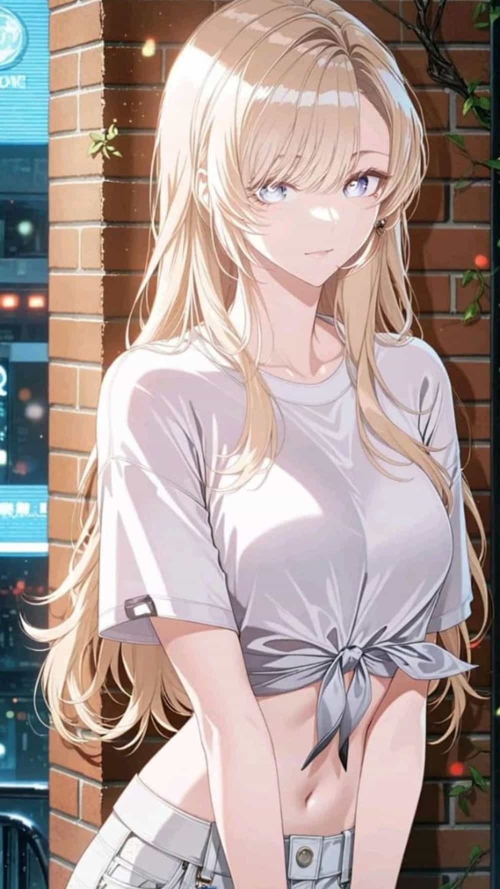 Ảnh gái anime mlem mềm