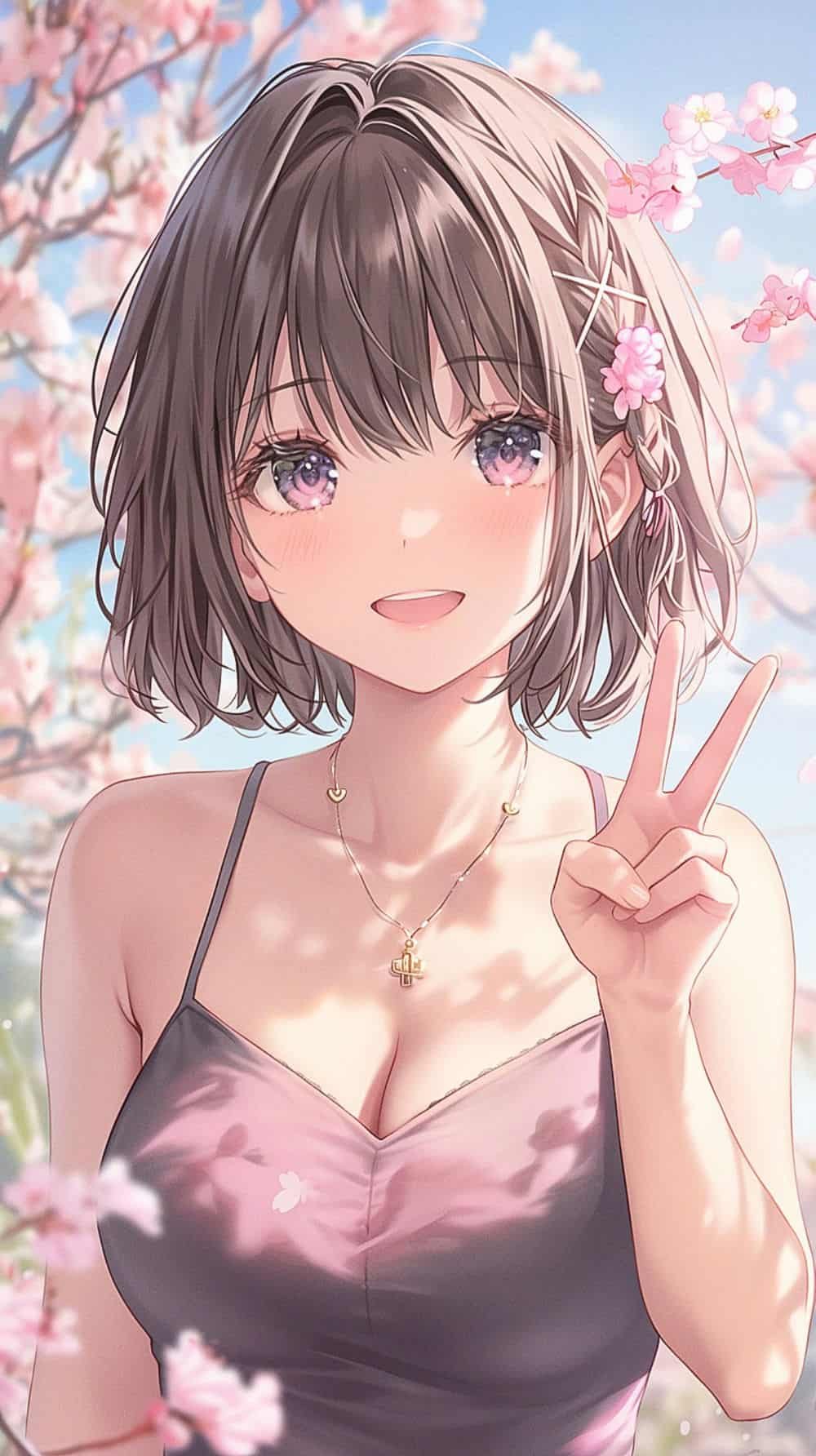 Ảnh gái anime mlem nổi