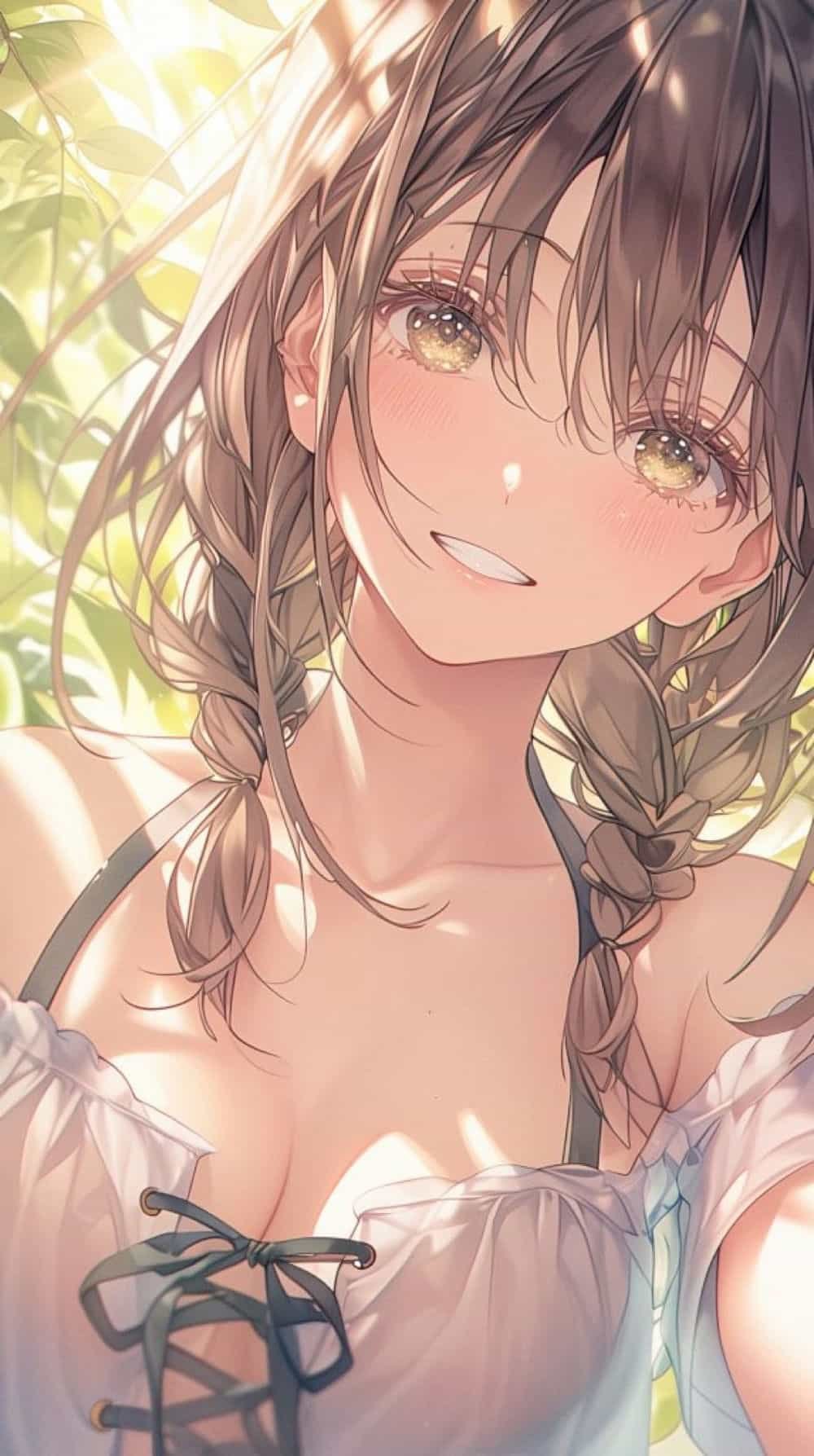 Ảnh gái anime mlem xinh