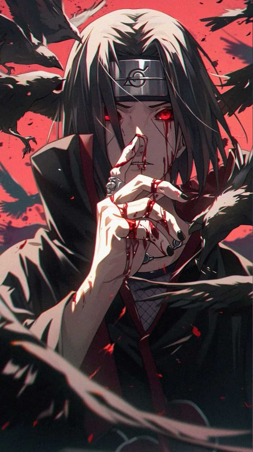 Ảnh itachi tạo dáng chiến