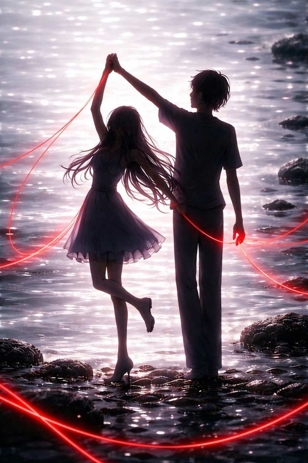 Cặp đôi anime dưới trời sao