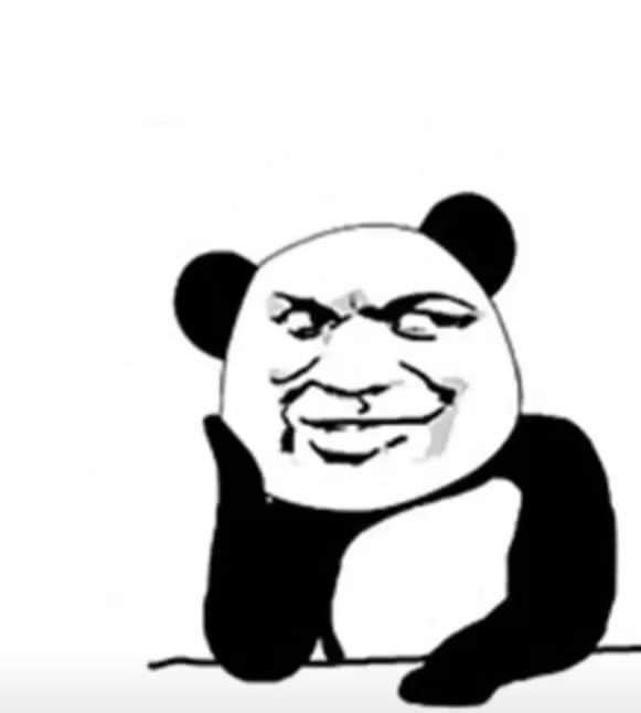 Meme gấu trúc buồn nhẹ