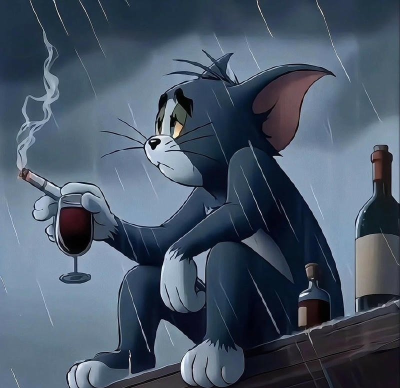 ảnh anime buồn suy tư