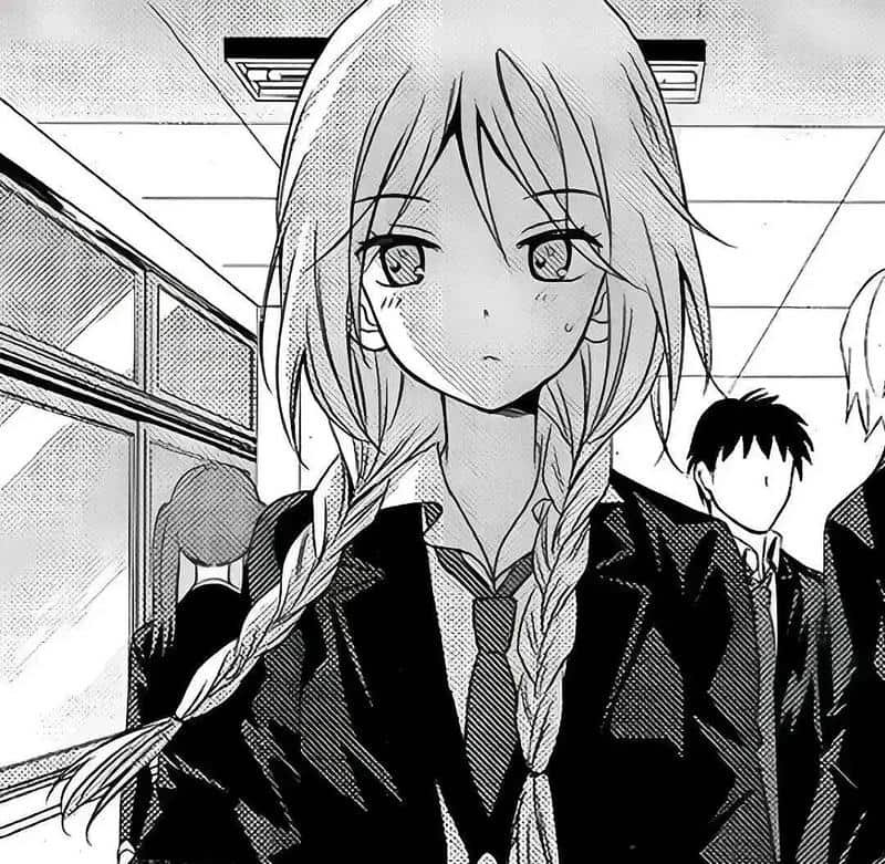 ảnh anime đen trắng trầm lắng