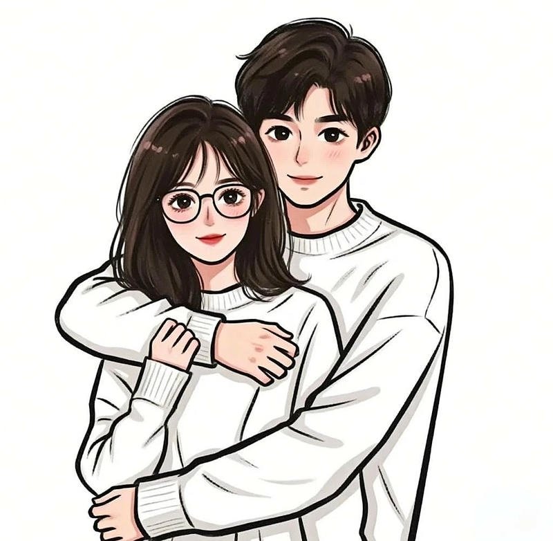 ảnh anime đôi dễ thương