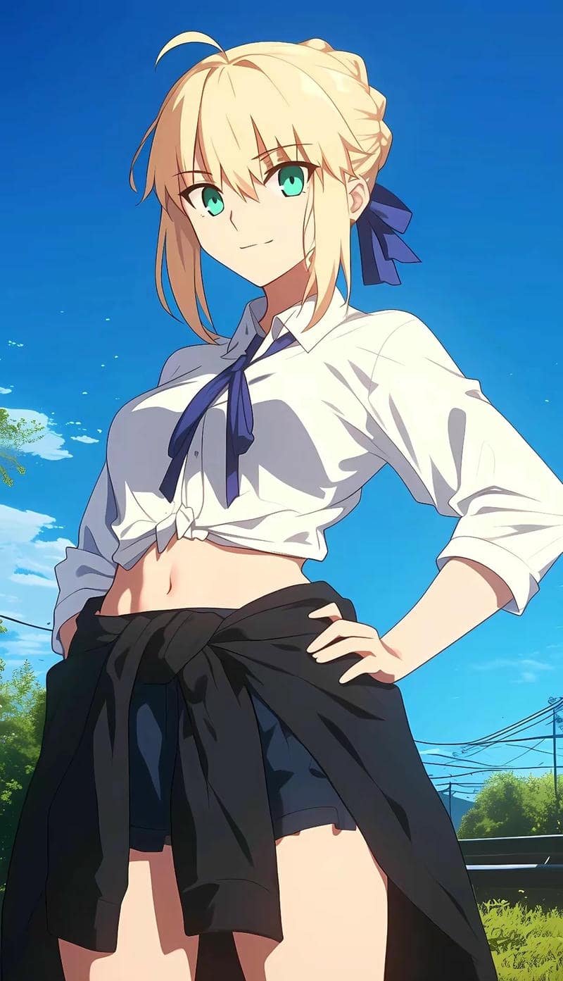 ảnh anime gái xinh lạnh lùng