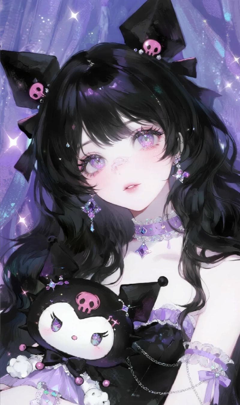 ảnh anime gái xinh phong cách