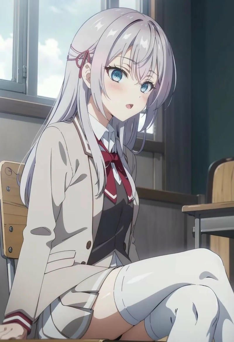 ảnh anime gái xinh váy ngắn