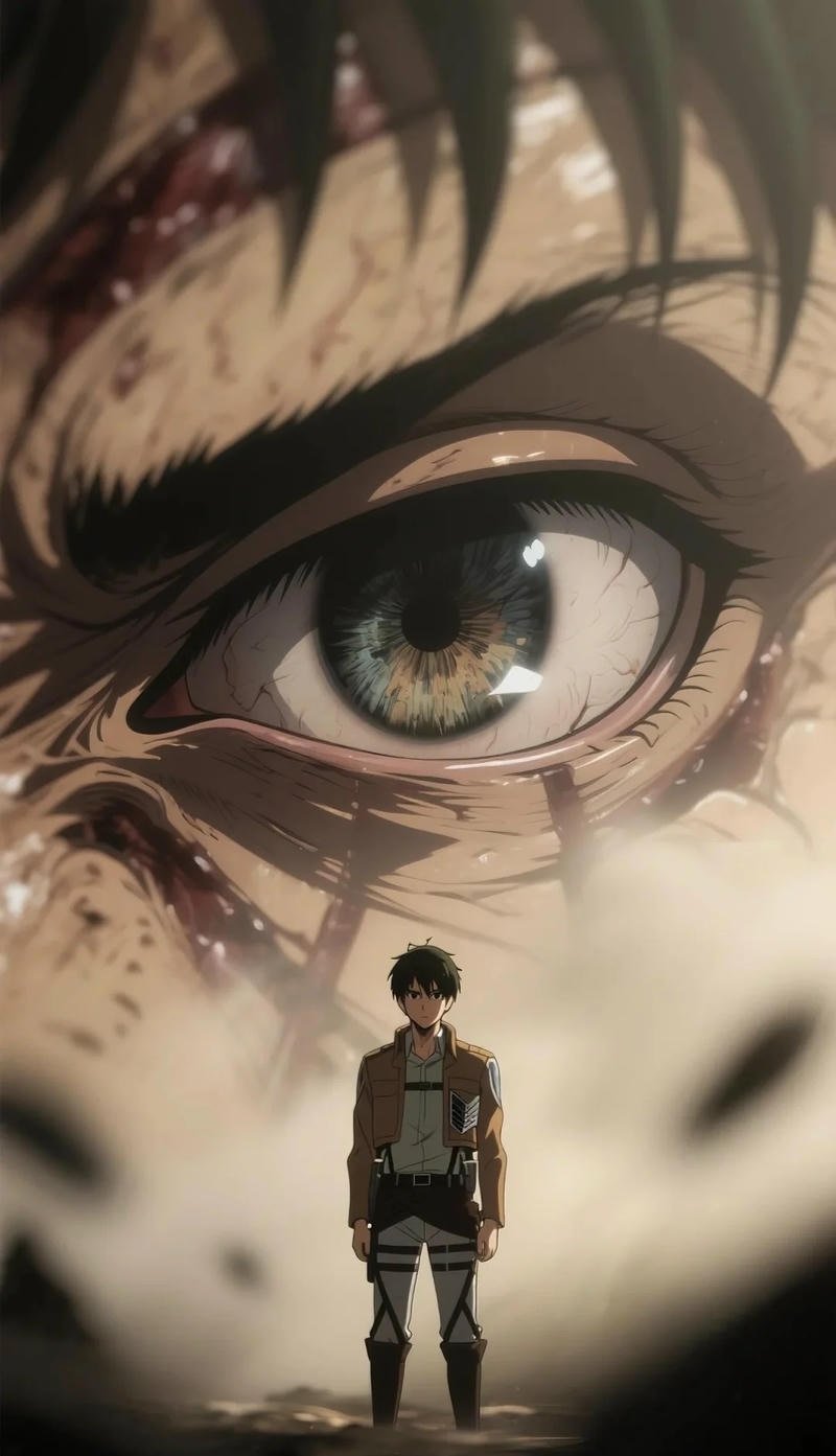 ảnh eren yeager chiến đấu