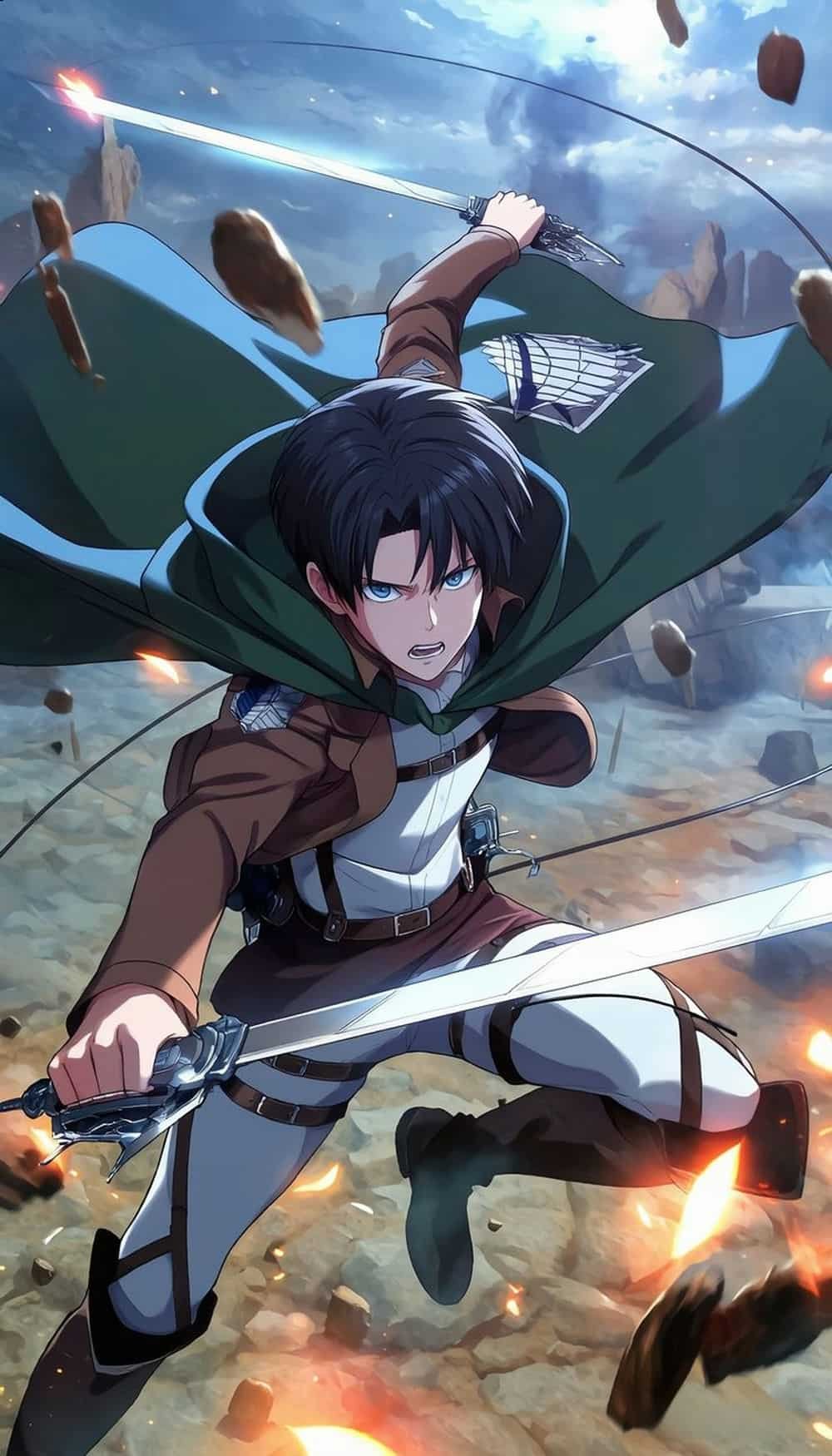 ảnh eren yeager cực ngầu