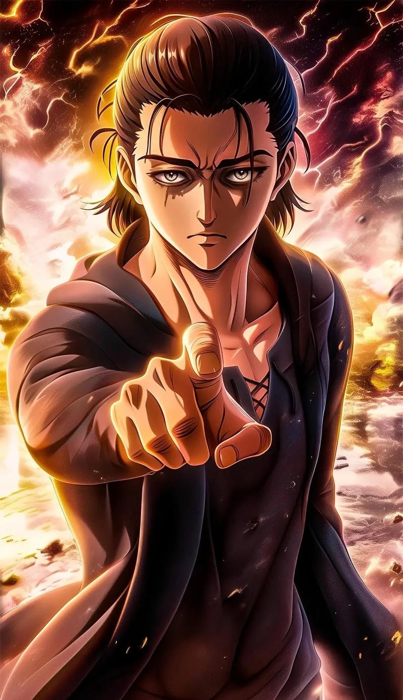 ảnh eren yeager cuốn hút