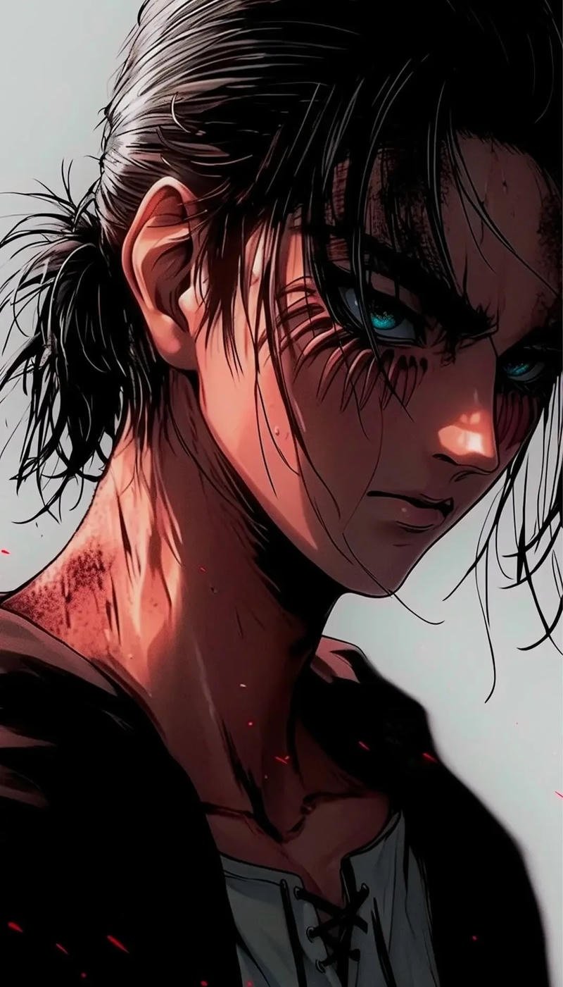 ảnh eren yeager phong cách