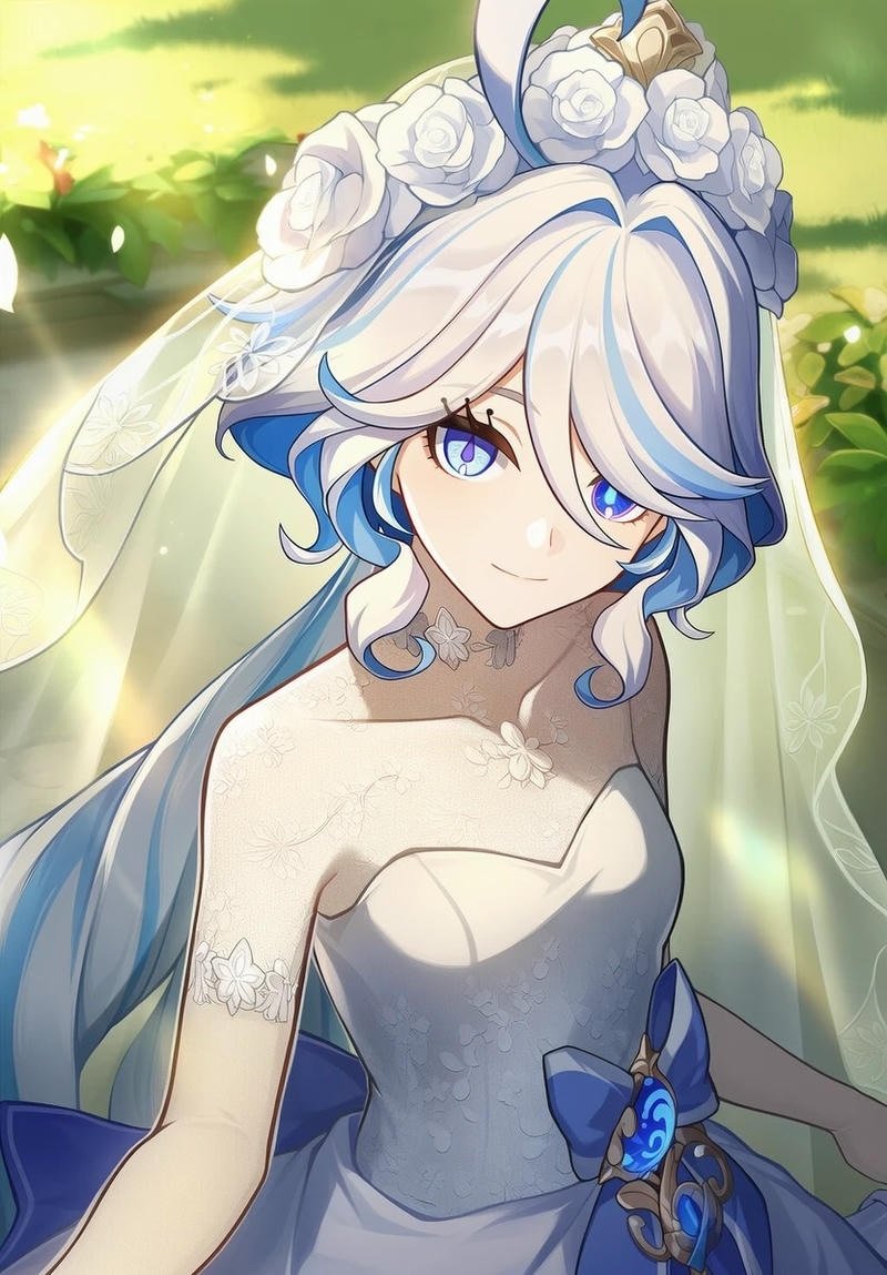 ảnh furina phong cách