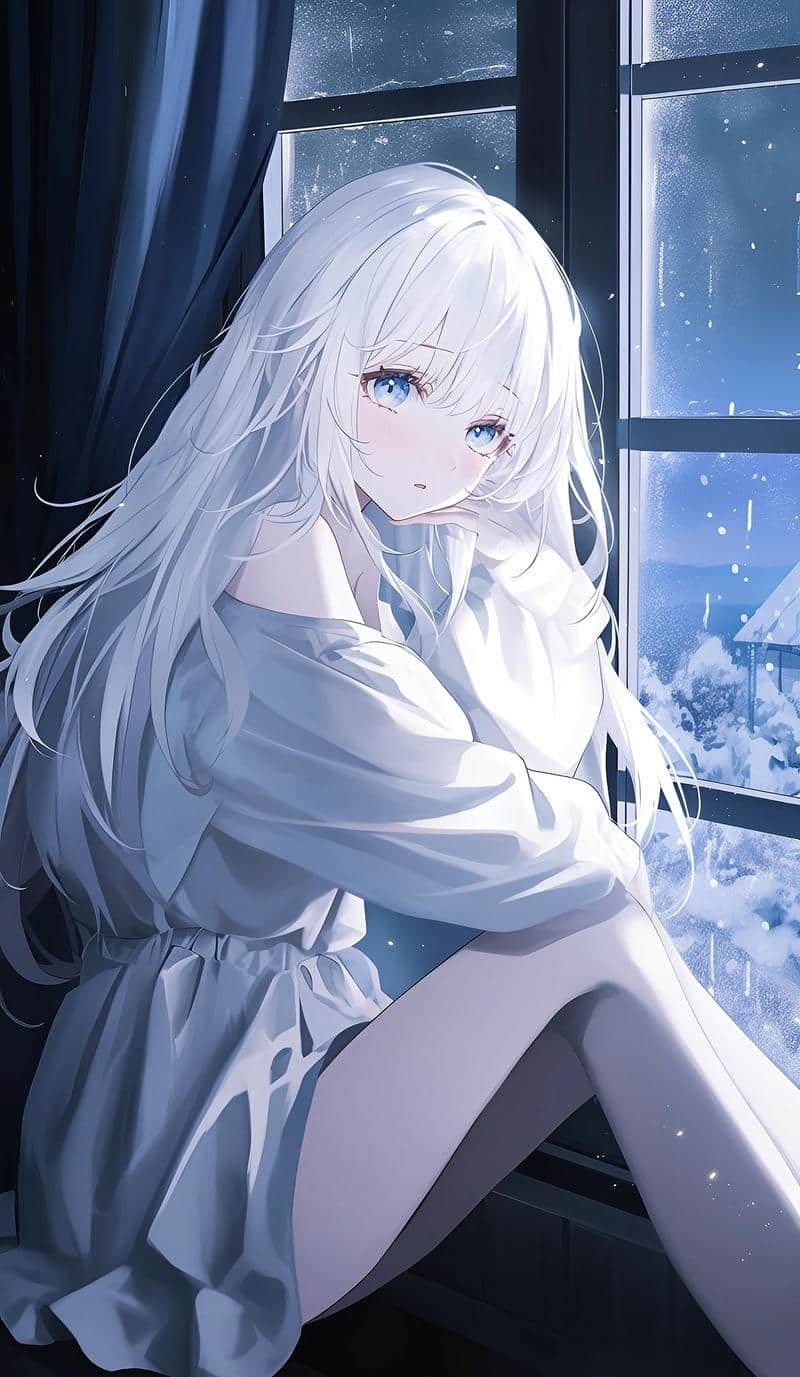 ảnh gái anime mlem cute