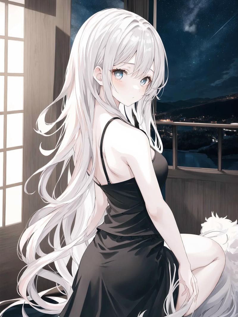 ảnh gái anime mlem đẹp