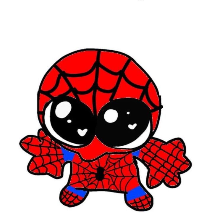 meme spiderman chibi