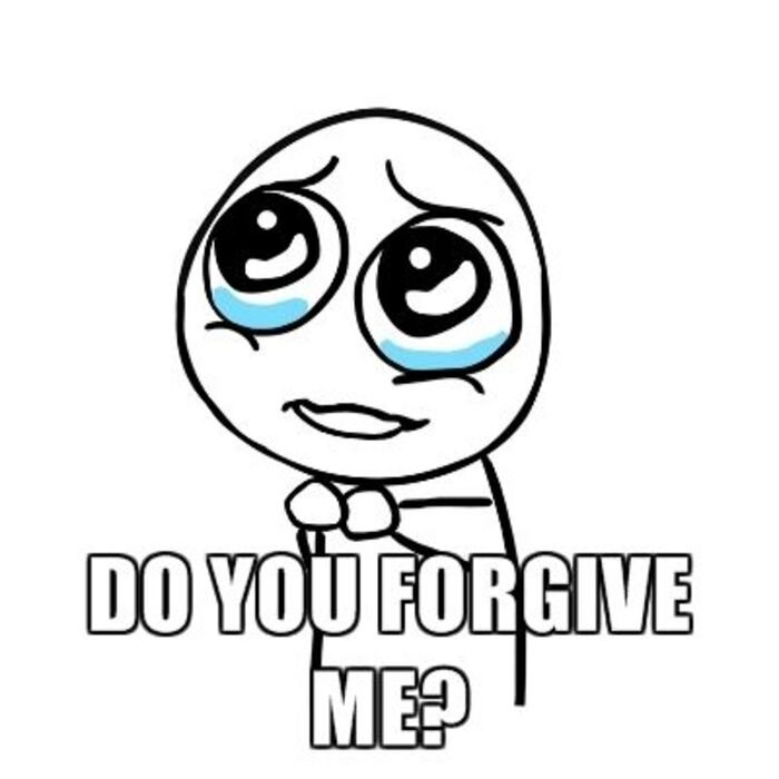 meme xin lỗi hài bựa