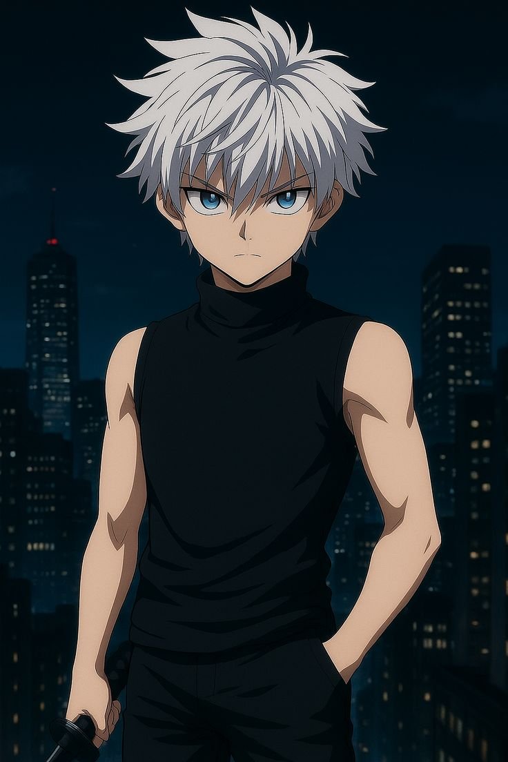 Ảnh killua ánh nhìn lạnh