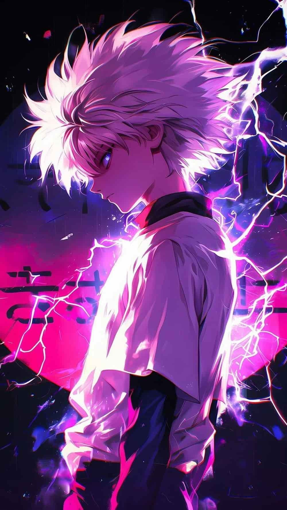 Ảnh killua biểu cảm vui