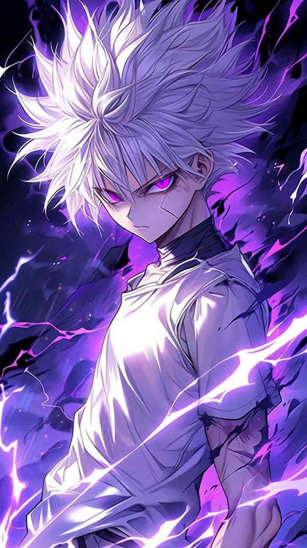 Ảnh killua góc nghiêng đẹp