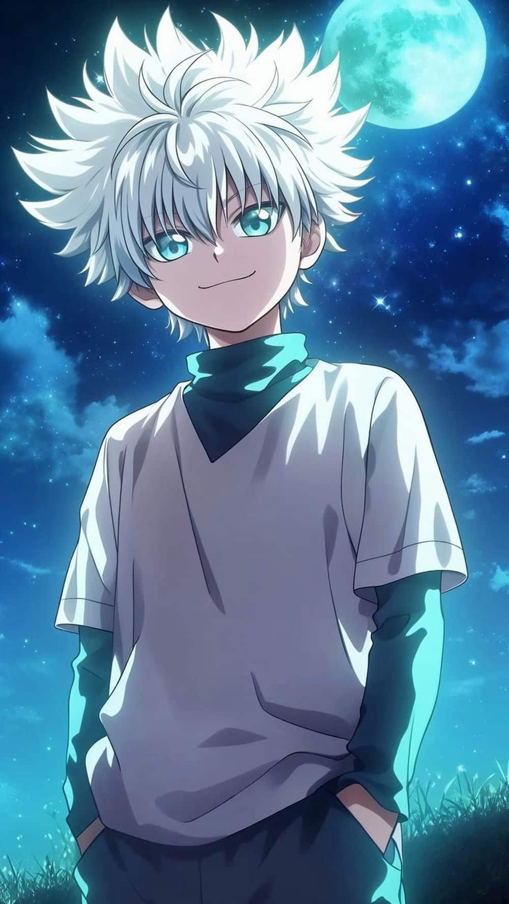 Ảnh killua phiên bản anime