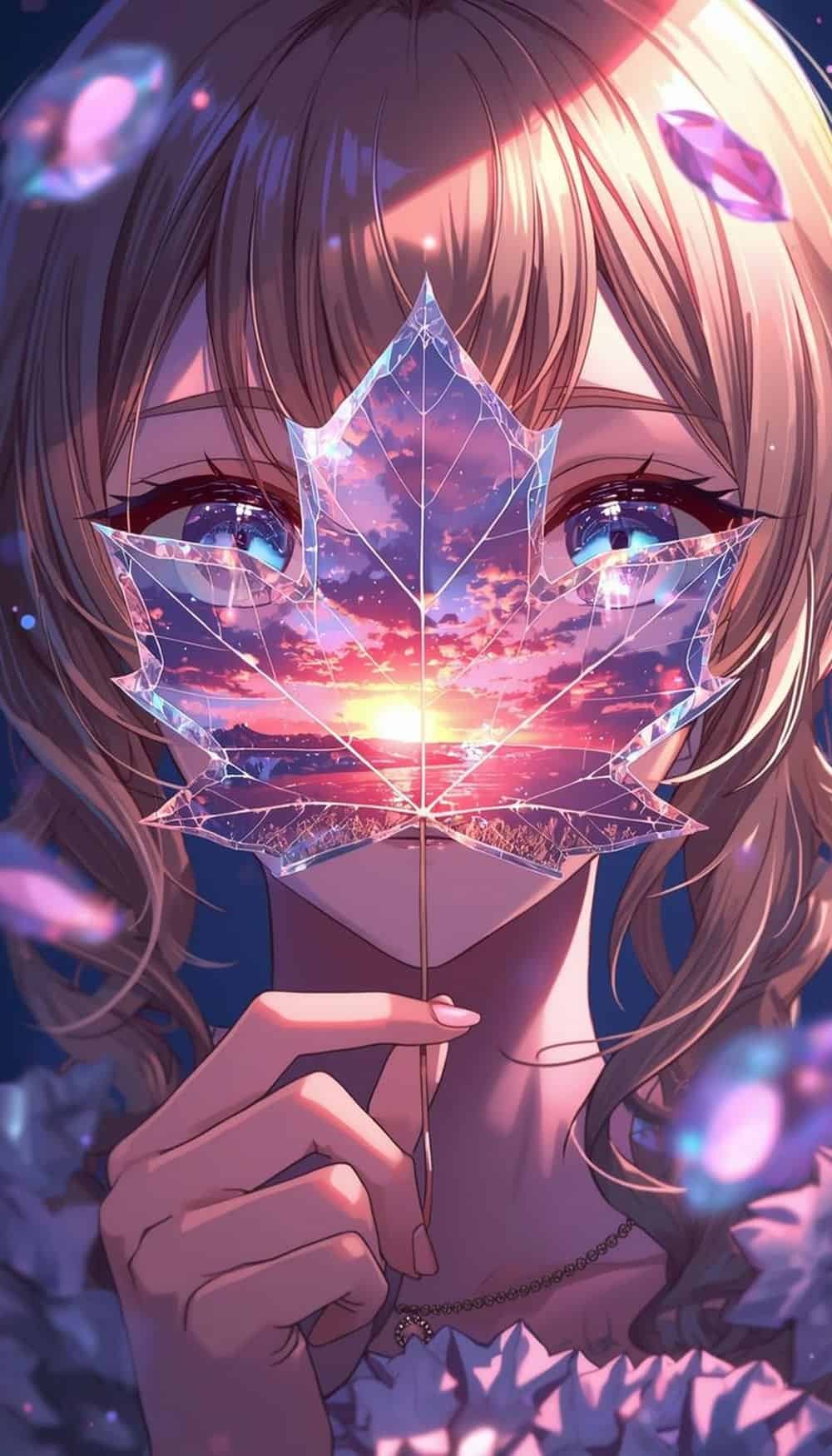 Ảnh mắt anime lạnh lùng