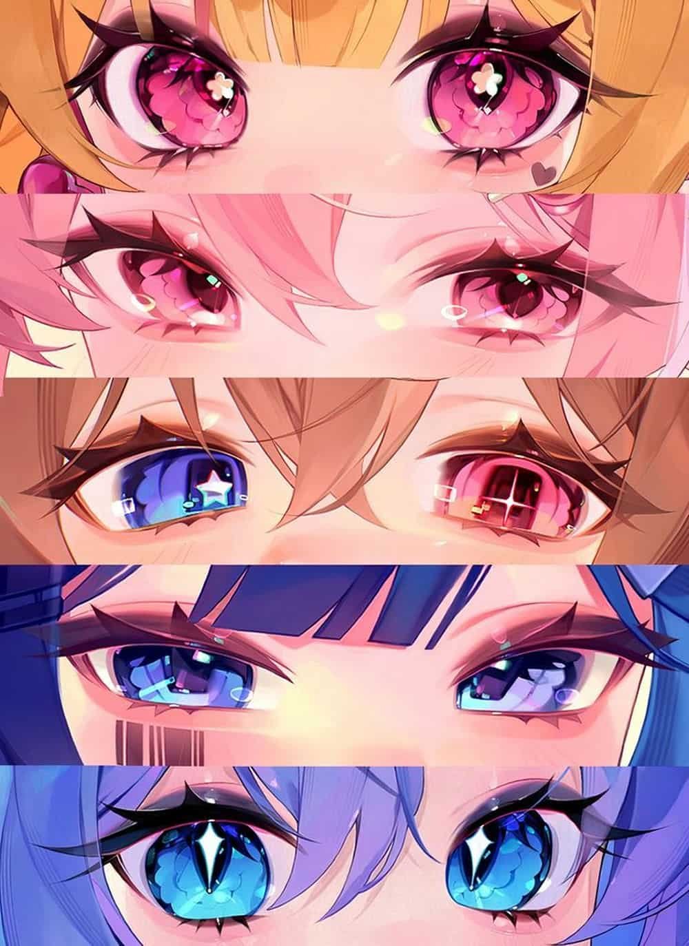 Ảnh mắt anime u buồn